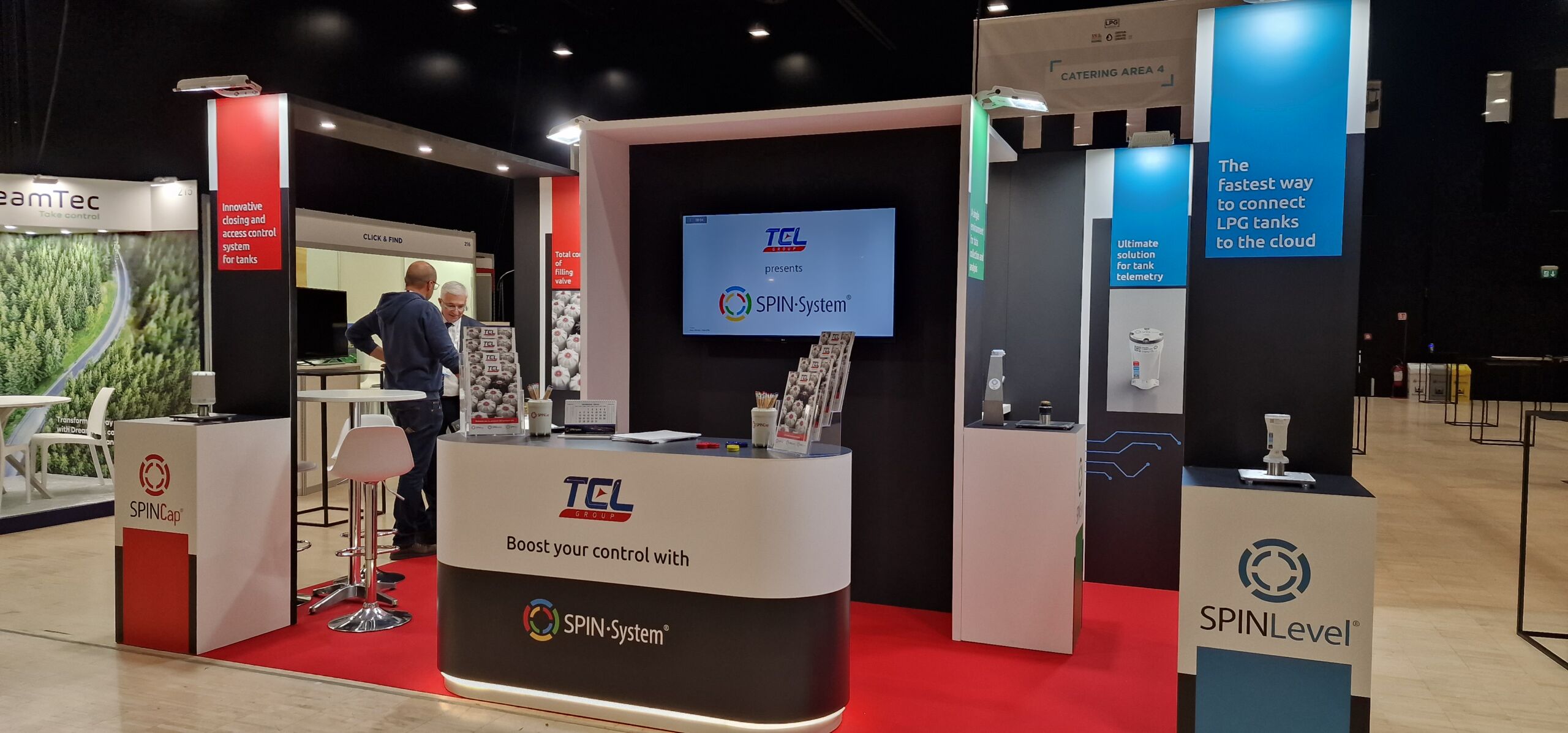 TCL Group booth photo at LPG WEEK 2023