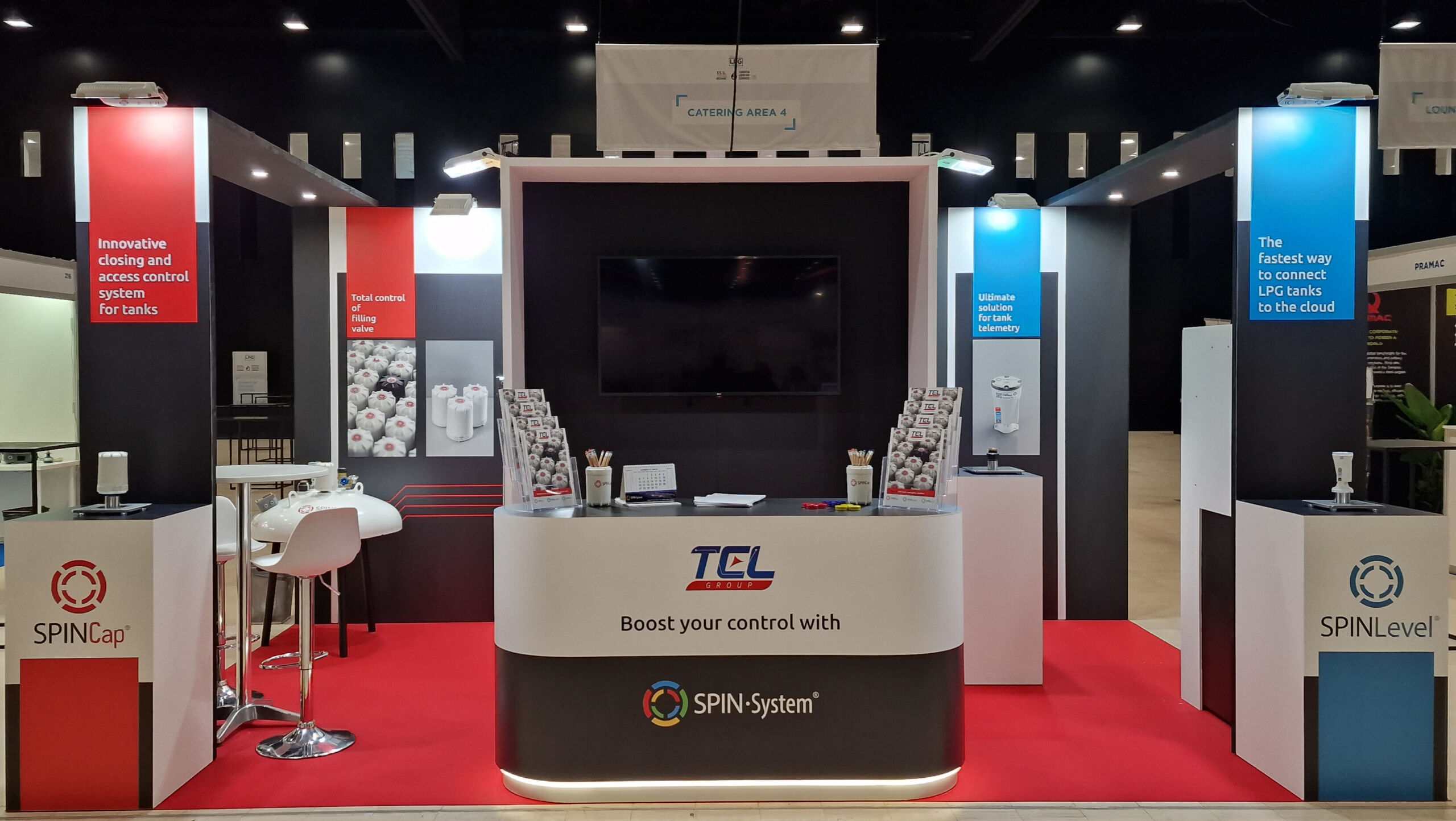 TCL Group booth photo at LPG WEEK 2023