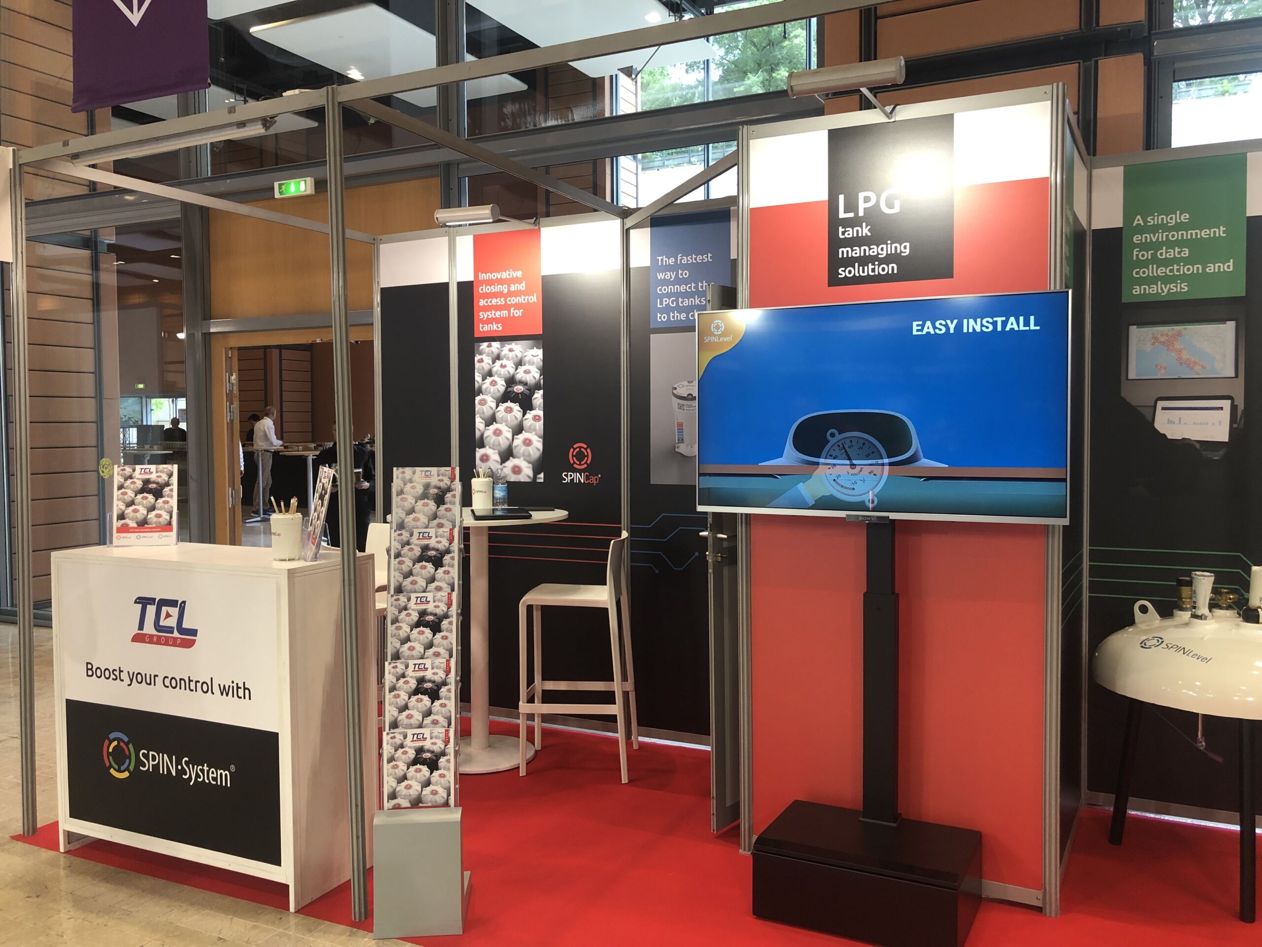 TCL Group booth photo at ELGC2024