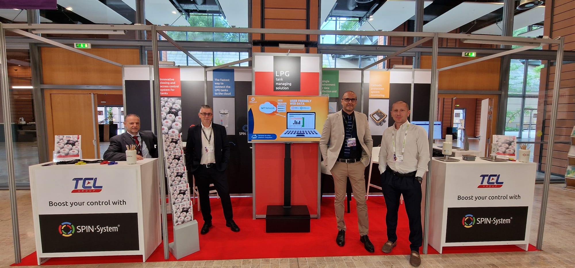 TCL Group booth photo at ELGC2024