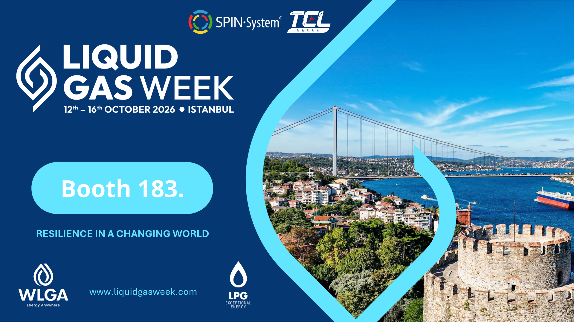 Liquid Gas Week 2026 poster